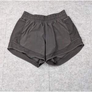 Lululemon Hotty Hot Shorts Women 4 Side Pockets Lined Athletic Running Train Gym